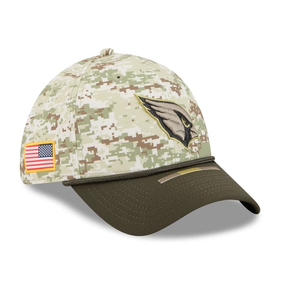 Men's New Era  Camo Arizona Cardinals 2025 Salute to Service 39THIRTY Flex Hat