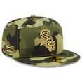 thumbnail image 1 of Men's New Era Camo Chicago White Sox 2022 Armed Forces Day On-Field 59FIFTY Fitted Hat, 1 of 6
