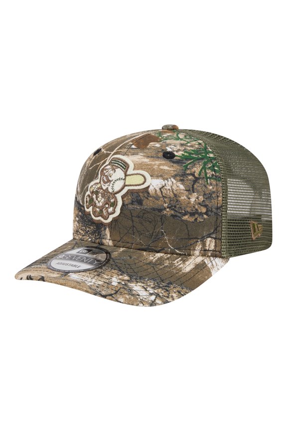 Men's New Era Camo Cincinnati Reds Realtree 9SEVENTY Adjustable Hat