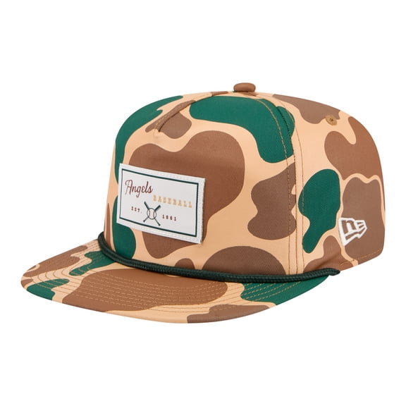 Men's New Era  Camo Los Angeles Angels Duck 19TWENTY Adjustable Hat