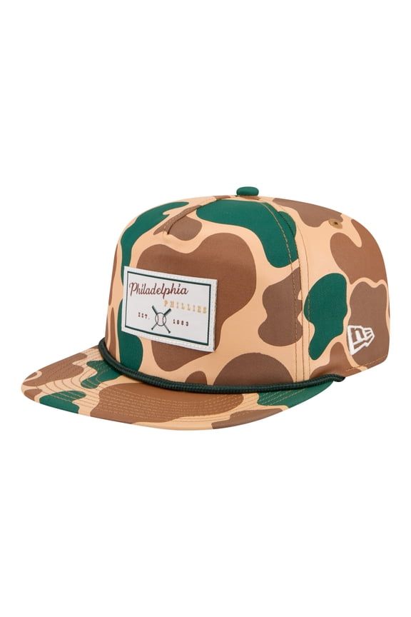 Men's New Era Camo Philadelphia Phillies Duck 19TWENTY Adjustable Hat