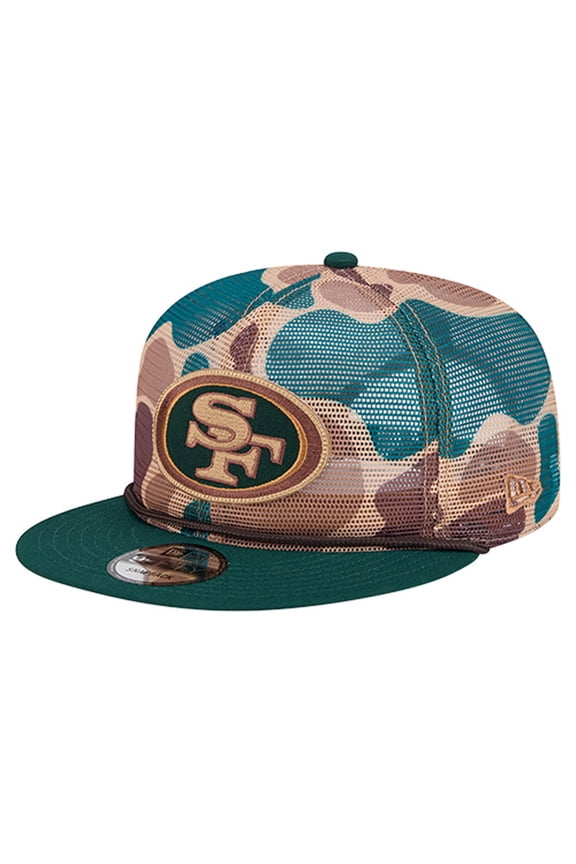 Men's New Era Camo San Francisco 49ers Duck Camo 9FIFTY Snapback Hat
