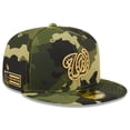 thumbnail image 1 of Men's New Era Camo Washington Nationals 2022 Armed Forces Day On-Field 59FIFTY Fitted Hat, 1 of 6