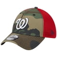thumbnail image 1 of Men's New Era Camo Washington Nationals Team Neo 39THIRTY Flex Hat, 1 of 6