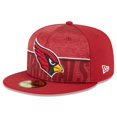 thumbnail image 1 of Men's New Era Cardinal Arizona Cardinals 2023 NFL Training Camp 59FIFTY Fitted Hat, 1 of 6
