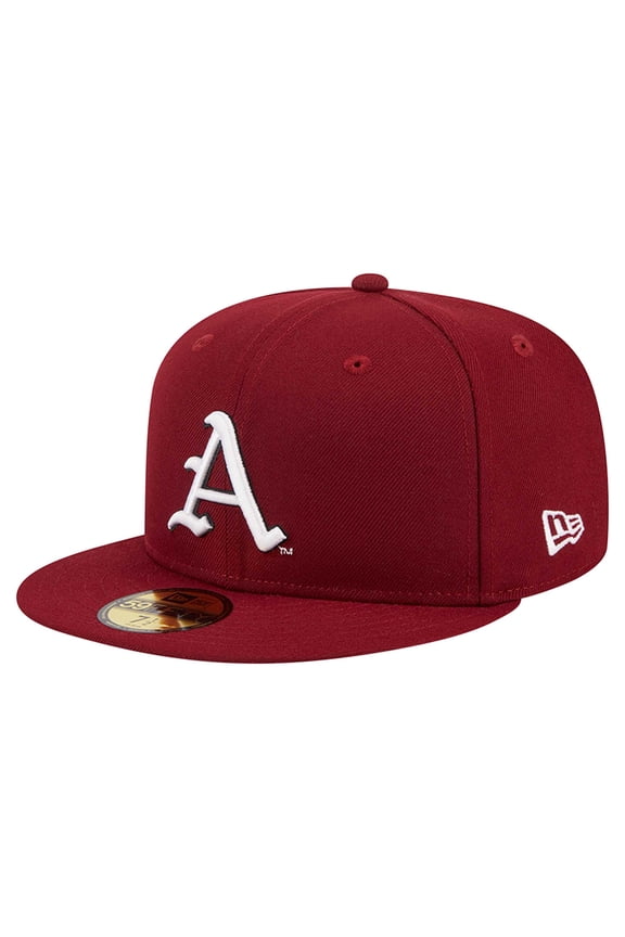 Men's New Era Cardinal Arkansas Razorbacks 59FIFTY Fitted Hat