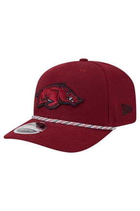 Men's New Era Cardinal Arkansas Razorbacks Game Day Multi-Rope 9SEVENTY Stretch-Snap Hat