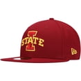 thumbnail image 1 of Men's New Era Cardinal Iowa State Cyclones Primary Team Logo Basic 59FIFTY Fitted Hat, 1 of 5