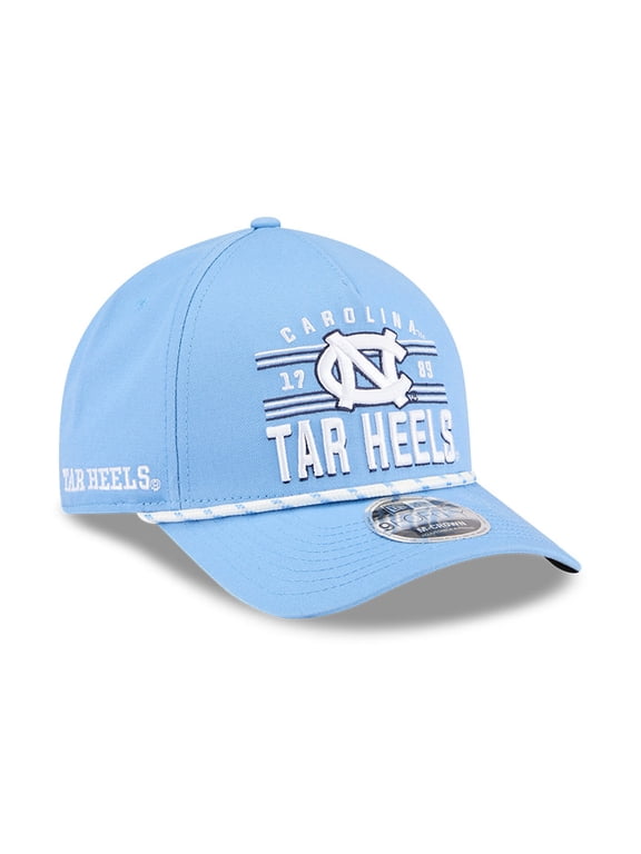 Men's New Era Carolina Blue North Carolina Tar Heels Historic March Madness 9FORTY M-Crown Adjustable Hat