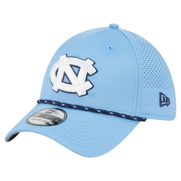 Men's New Era Carolina Blue North Carolina Tar Heels Rope 39THIRTY Flex Hat