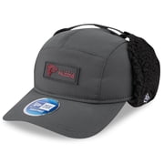 Mens New Era Charcoal Atlanta Falcons 2025 Sideline Cold Weather Runner Dog Ear Adjustable Hat