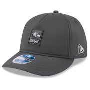 Mens New Era Charcoal Baltimore Ravens 2025 Sideline Cold Weather Retro Crown 59FIFTY Fitted Hat