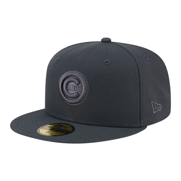 Men's New Era Charcoal Chicago Cubs Color Pack 59FIFTY Fitted Hat