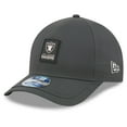 thumbnail image 1 of Men's New Era Charcoal Las Vegas Raiders 2025 Sideline Cold Weather 9FORTY M-Crown Adjustable Hat, 1 of 5