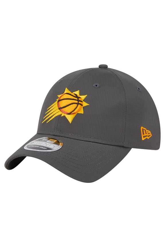 Men's New Era Charcoal Phoenix Suns Active Ripstop 9TWENTY Adjustable Hat