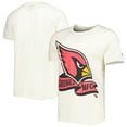 thumbnail image 1 of Men's New Era Cream Arizona Cardinals Sideline Chrome T-Shirt, 1 of 3