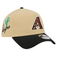 Men's New Era Cream/Black Arizona Diamondbacks City Sidepatch AFrame