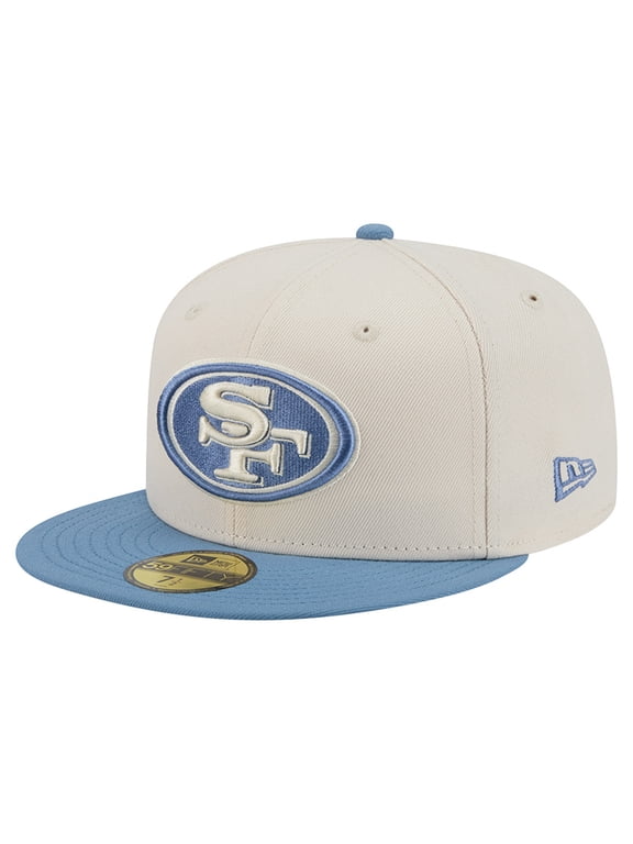 Men's New Era Cream/Blue San Francisco 49ers Color Pack 59FIFTY Fitted Hat