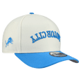 thumbnail image 1 of Men's New Era  Cream Detroit Lions Upside Down 9FIFTY A-Frame Snapback Hat, 1 of 4