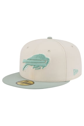 Men's New Era Cream/Light Green Buffalo Bills Color Pack 59FIFTY Fitted Hat