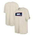 thumbnail image 1 of Men's New Era  Cream New York Giants Third Down Big & Tall Historic T-Shirt, 1 of 3