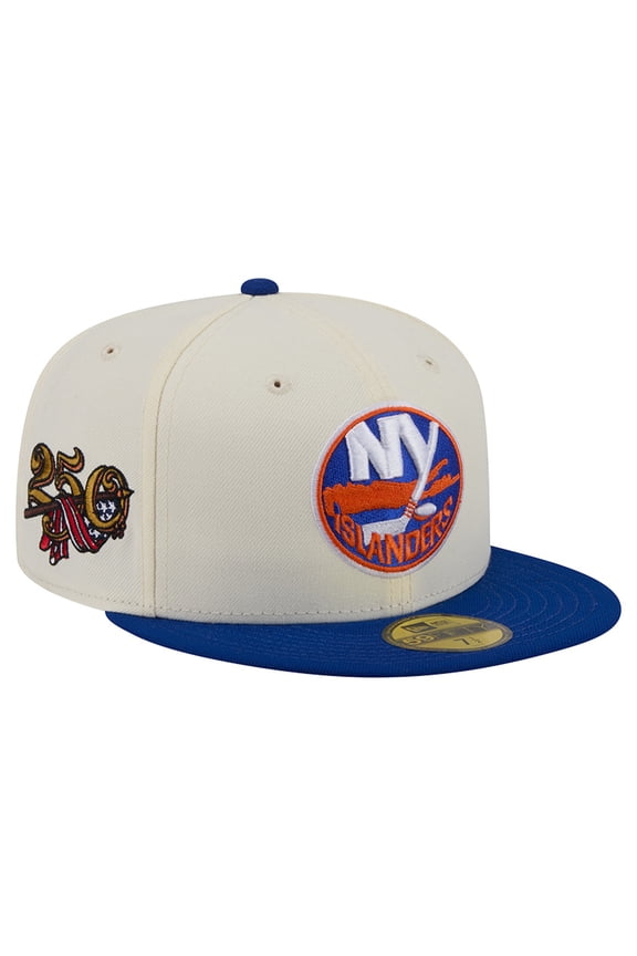 Men's New Era  Cream New York Islanders America's 250th Two-Tone 59FIFTY Fitted Hat
