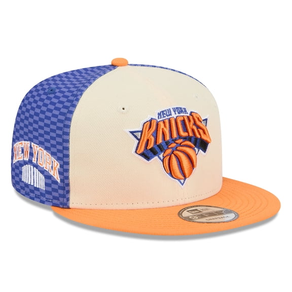 Men's New Era Cream New York Knicks 2025/26 City Edition Alternate 9FIFTY Snapback Hat