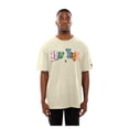 thumbnail image 1 of Men's New Era  Cream New York Mets Ransom Note Oversized T-Shirt, 1 of 2