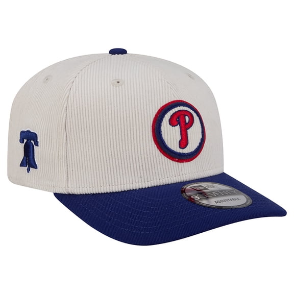 Men's New Era Cream Philadelphia Phillies Loyal 9SEVENTY Adjustable Hat