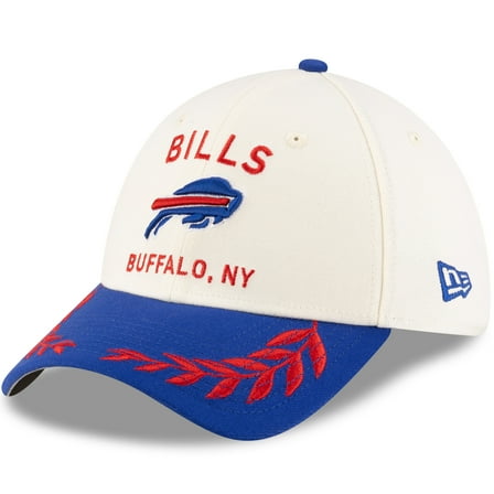 Men's New Era  Cream/Royal Buffalo Bills 2025 NFL Draft 39THIRTY Flex Hat