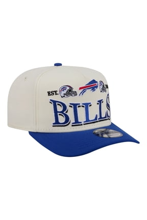 Men's New Era Cream/Royal Buffalo Bills A-Frame 9FIFTY Snapback Hat