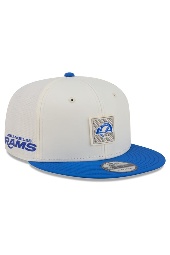 Men's New Era  Cream/Royal Los Angeles Rams 2026 NFL Training Camp 9FIFTY Snapback Hat