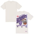 thumbnail image 1 of Men's New Era  Cream Sacramento Kings Oversized City Edition Remix Vintage T-Shirt, 1 of 3