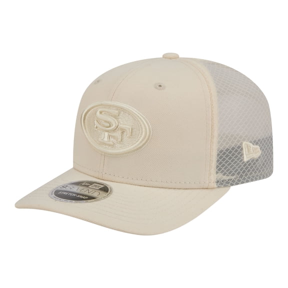 Men's New Era  Cream San Francisco 49ers Color Pack 9SEVENTY Adjustable Hat