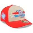 Men's New Era Cream Tampa Bay Rays 2024 MLB AllStar Game Low Profile