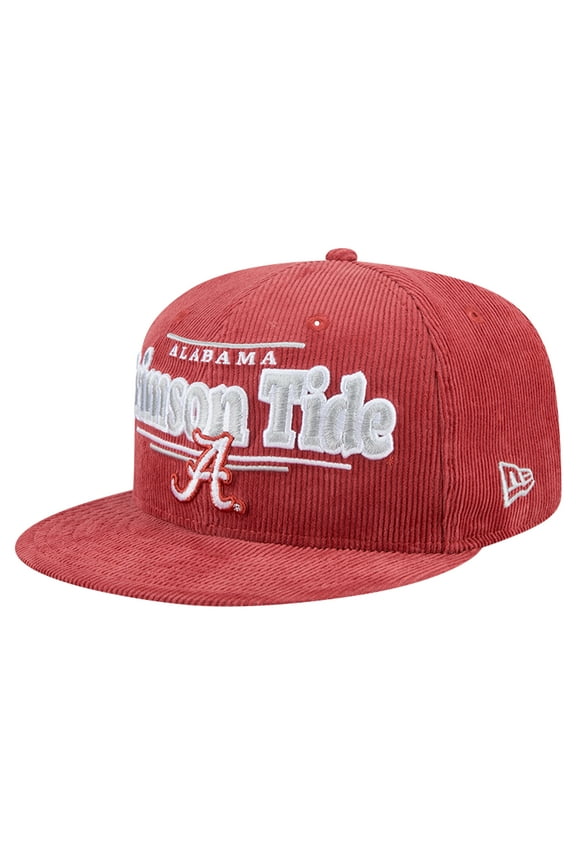 Men's New Era Crimson Alabama Crimson Tide Display 9FIFTY Snapback Hat