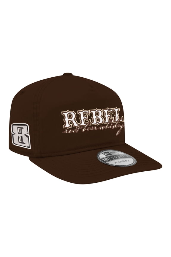 Men's New Era  Dark Brown Kyle Busch Rebel Root Beer 19TWENTY Snapback Hat