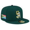thumbnail image 1 of Men's-New Era  Dark Green South Africa Baseball 2026 World Baseball Classic 59FIFTY Fitted Hat, 1 of 4