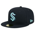 thumbnail image 1 of Men's New Era  Navy Seattle Kraken Core 59FIFTY Fitted Hat, 1 of 6