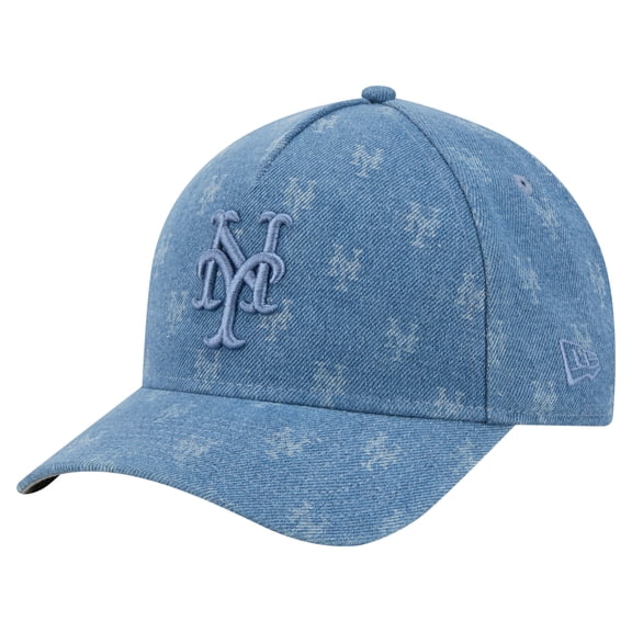 Unisex New Era Denim New York Mets A-Frame 9FORTY Adjustable Hat