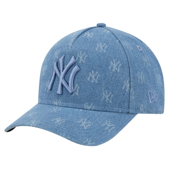 Unisex New Era Denim New York Yankees A-Frame 9FORTY Adjustable Hat