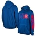 thumbnail image 1 of Men's New Era Detroit Pistons Red Tip-Off Collection Pullover Hoodie, 1 of 3