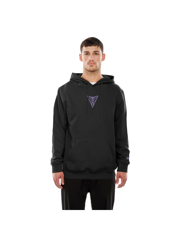 Men's New Era Eclipse Black Golden State Valkyries Front Logo Back Graphic Hoodie