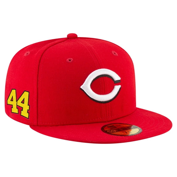 Men's New Era Elly De La Cruz Red Cincinnati Reds 2025 Player-s Weekend 59FIFTY Fitted Hat