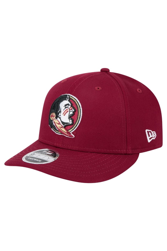 Men's-New Era Garnet Florida State Seminoles Low Profile 9FIFTY Adjustable Hat