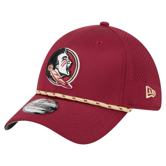 Men's New Era  Garnet Florida State Seminoles Rope 39THIRTY Flex Hat