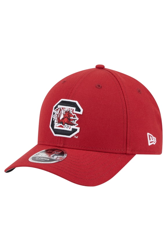 Men's New Era Garnet South Carolina Gamecocks Team Collective 9FORTY M-Crown Adjustable Hat