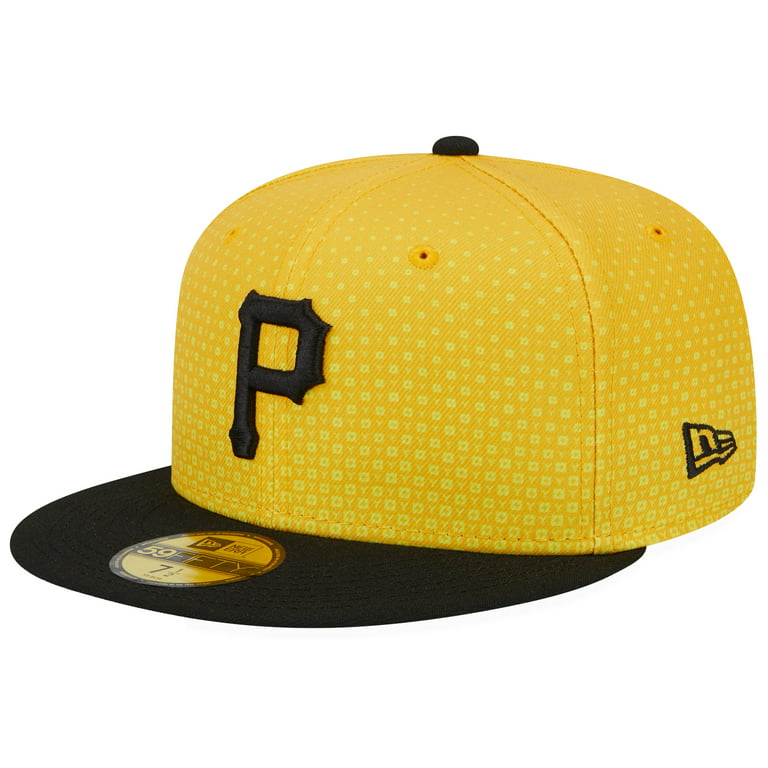 Men's New Era Gold/Black Pittsburgh Pirates 2023 City Connect 59FIFTY  Fitted Hat