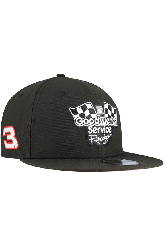 Men's New Era Gold/Black Richard Childress Racing Goodwrench 9FIFTY Snapback Hat