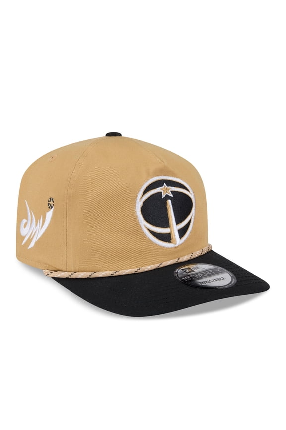 Men's New Era Gold/Black Washington Wizards 2025/26 City Edition 19TWENTY Adjustable Hat